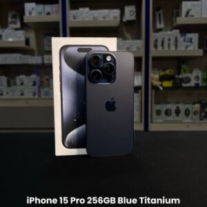 iPhone 15 Pro 256GB Blue Titanium
